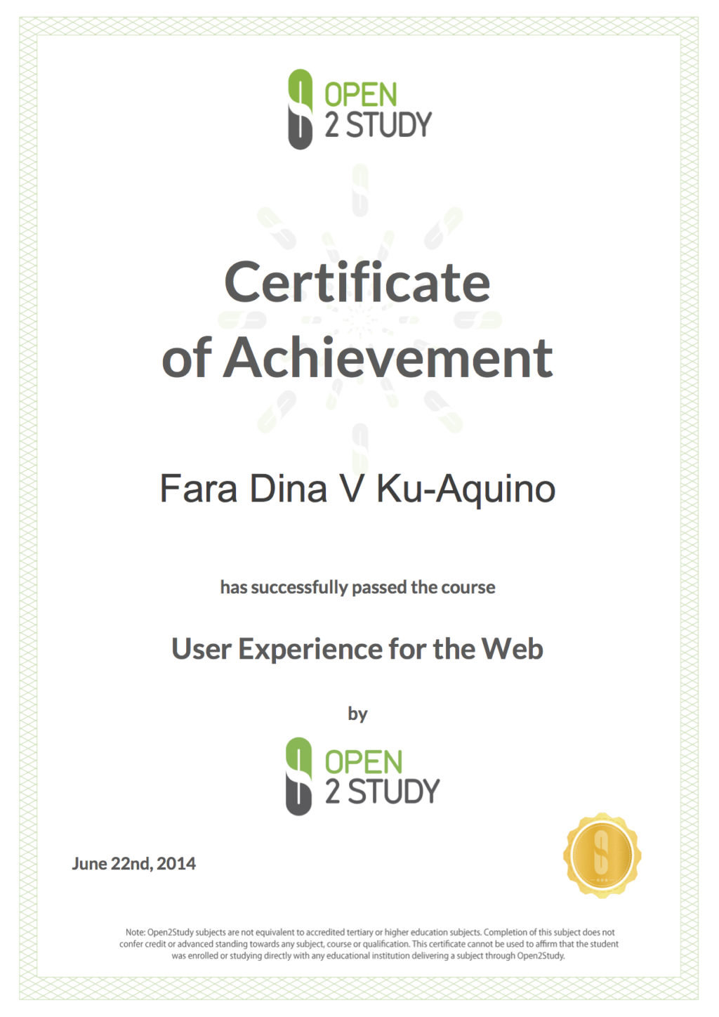 User Experience for the Web